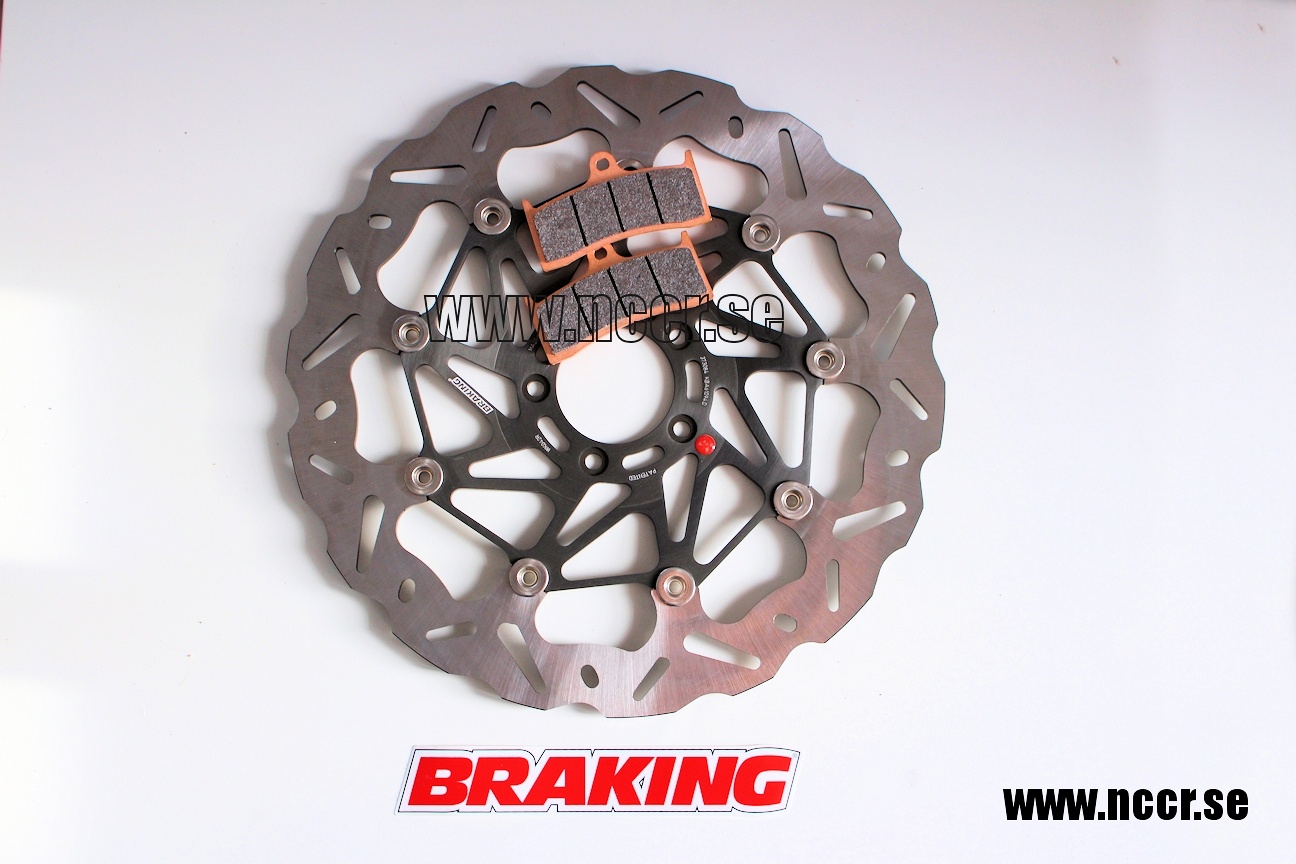 BRAKING Set Buell S1 / X1 / M2 / S3 front  Disc and pads