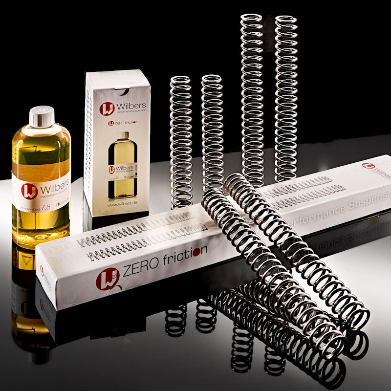WILBERS Zero Friction linjära gaffelfjädrar, SUZUKI GSXR 600, Mod.code: WVCV, Mod.år. 08>