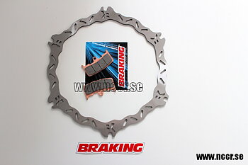 BRAKING Set Buell XB 02-07 fram Skiva med Klossar