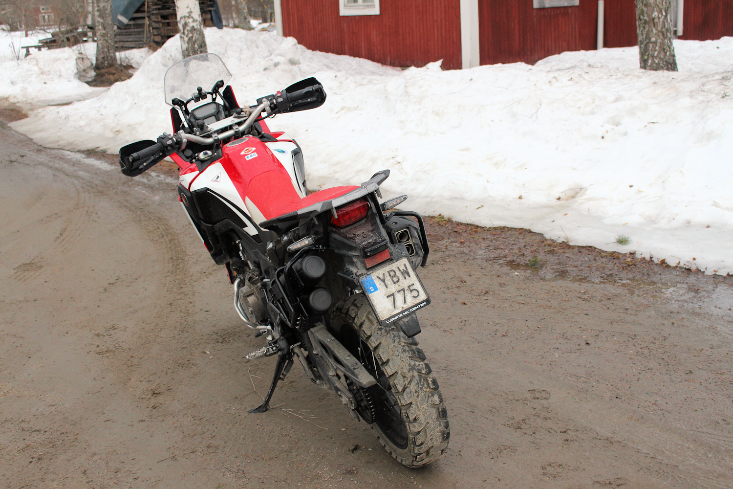 Honda CRF 1000 Africa Twin Pannier racks  - 13