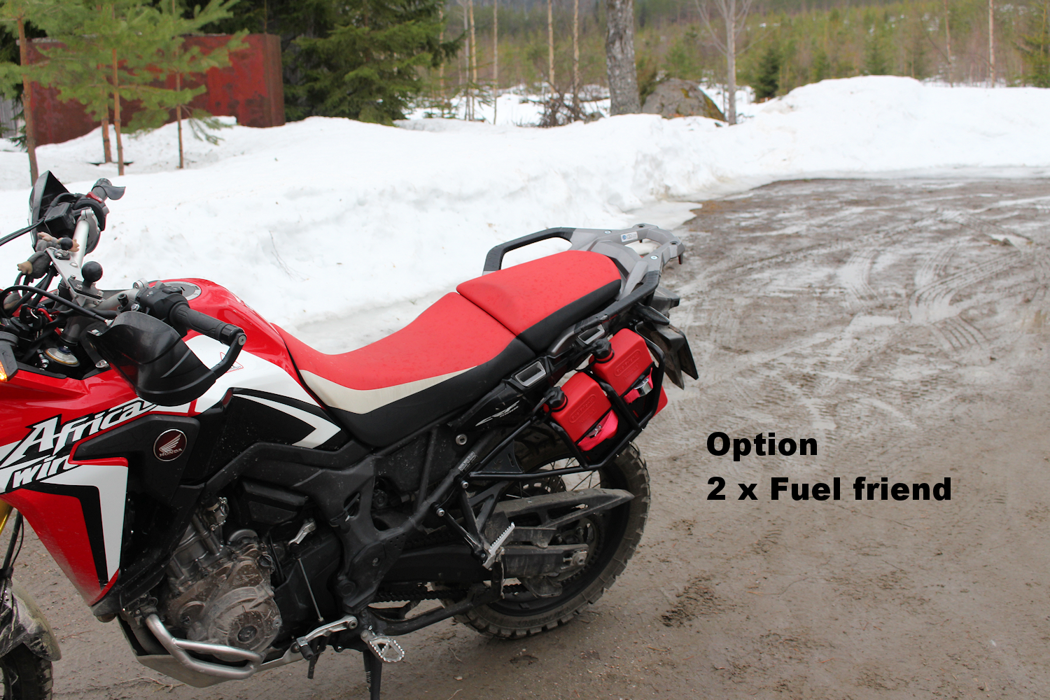 Honda CRF 1000 Africa Twin Pannier racks  - 14