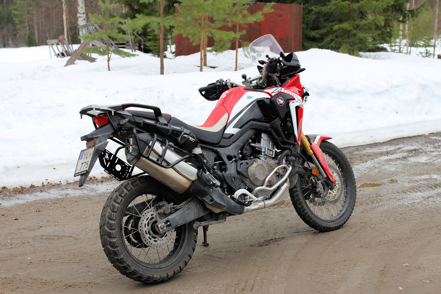 Honda CRF 1000 Africa Twin Pannier racks  - 2