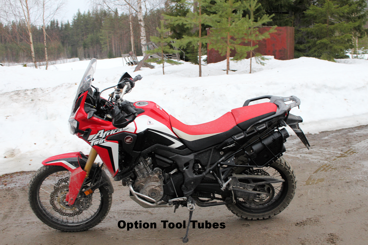 Honda CRF 1000 Africa Twin Pannier racks  - 12
