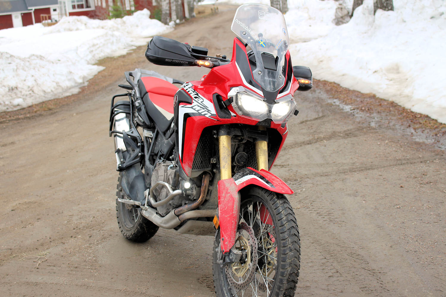 Honda CRF 1000 Africa Twin Pannier racks  - 7