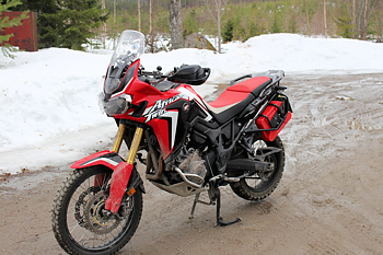 Honda CRF 1000 Africa Twin Softluggae hållarsystem