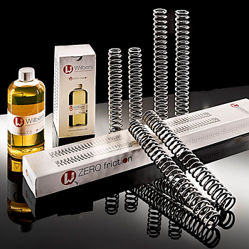 Wilbers gaffelfjädrar - Zero friction - linjär, Kawasaki Z 1000 ZRT00F, 2014 - 2016