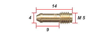 Slow jet for Keihin Carburator  #42,5