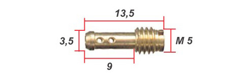 Slow jet for Keihin Carburator  #47,5