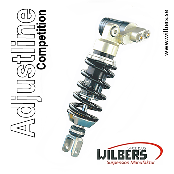 Adjustline 643 Mono Competition QS, Federbein Wilbers, TRIUMPH Daytona 675 D 67 LC, Bj: 06>