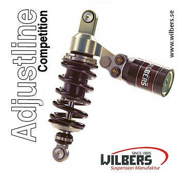 Adjustline 643 Mono Competition PSD, Stötdämpare Wilbers, DUCATI 1098 / 1098 R / 1098 S H 7, M.år. 07>