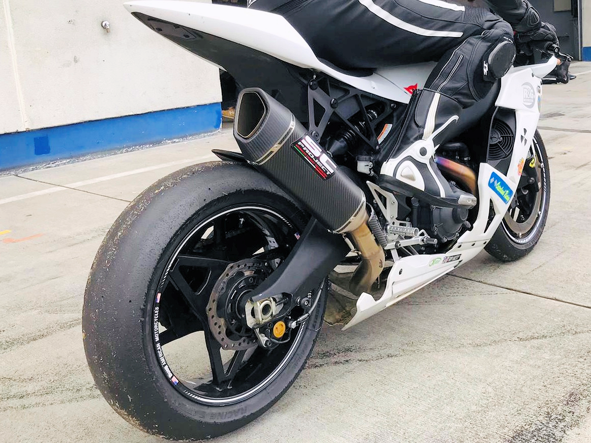 APH (Alan Hawkes) by NCCR Full Exhaust System Racesport for EBR 1190 RS Sweep-up SC-Project - 2