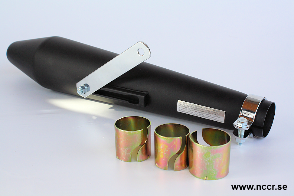Ton-up Muffler BLACK - 2