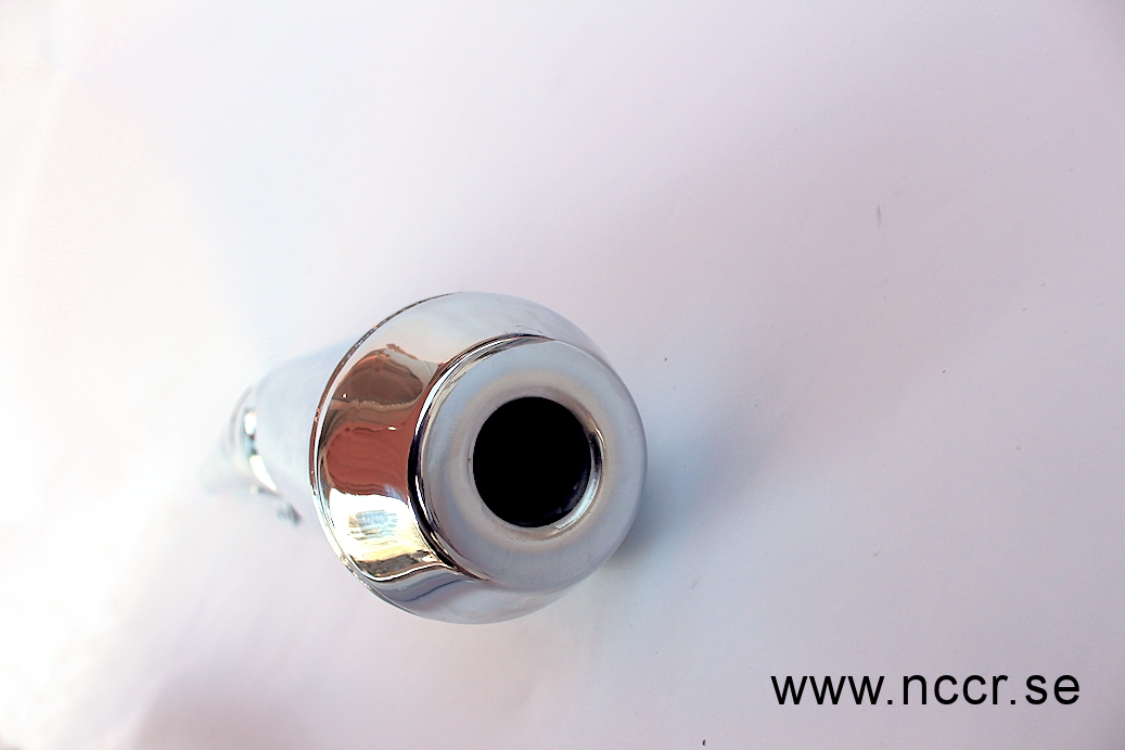 BMW Ljuddämpare, krom par BMW R60/6/7, R75/6/7, R80/7, R100/7, R100 - 5