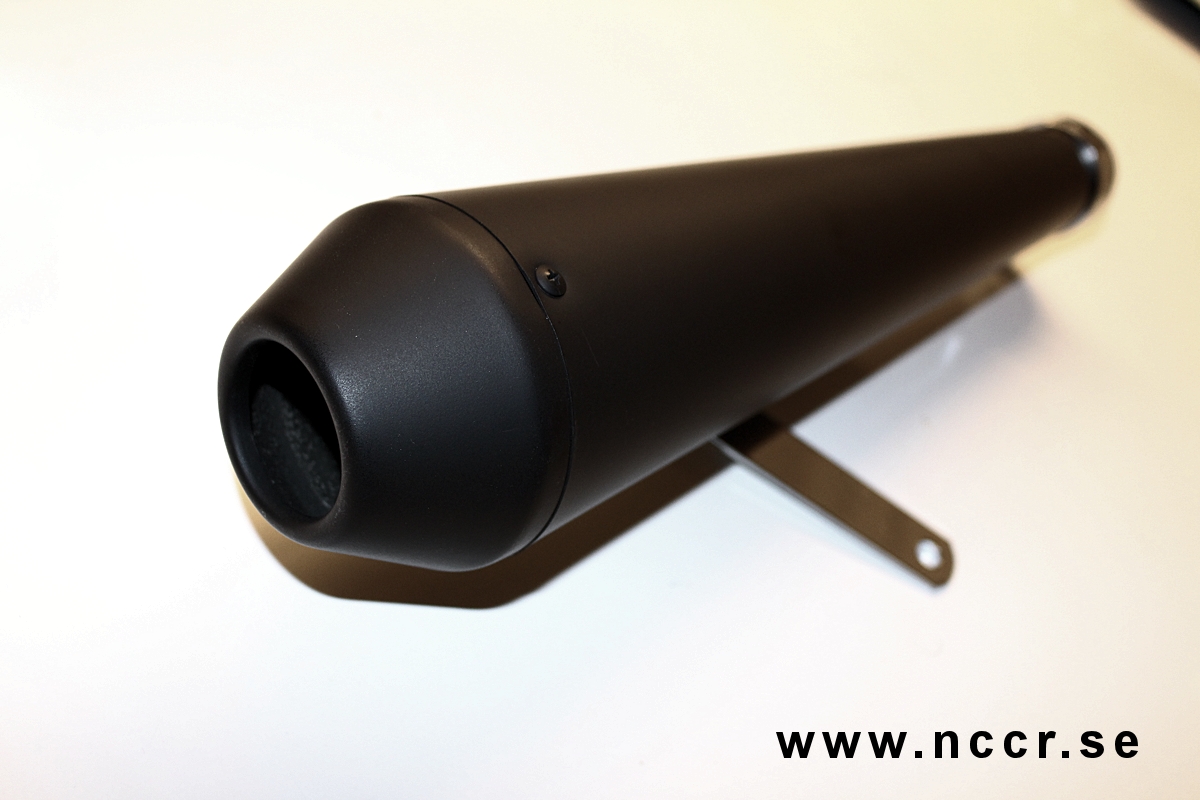 BLACK Dunstall Replica short, pair with adaptertube - 5