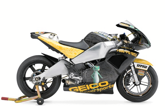 APH (Alan Hawkes) by NCCR Full Exhaust System Buell 1125R / CR  Factory AMA style - 2