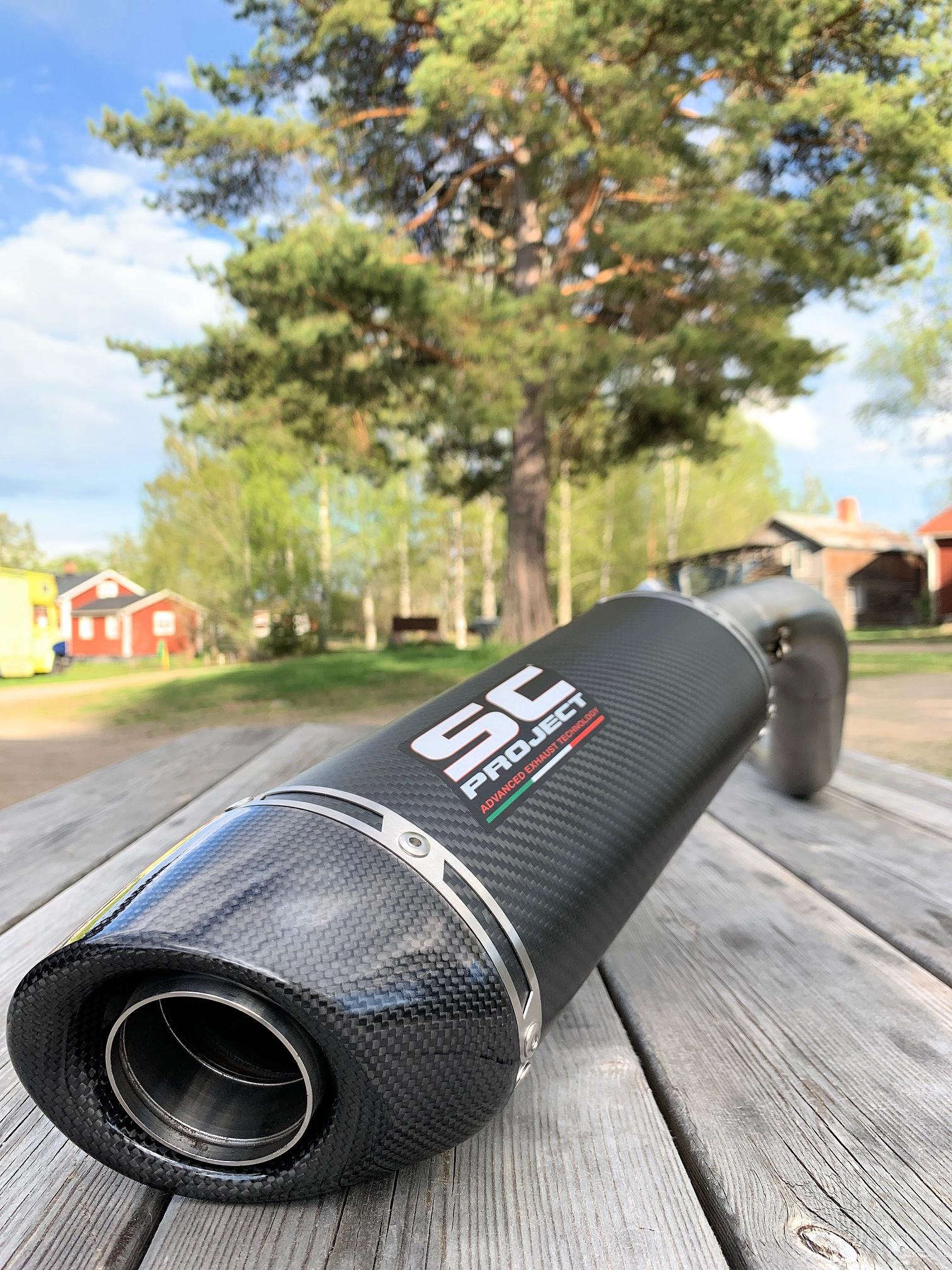 APH (Alan Hawkes) by NCCR Slip-on Streetsport exhaust EBR 1190 RX  Sweep-up SC-Project - 6