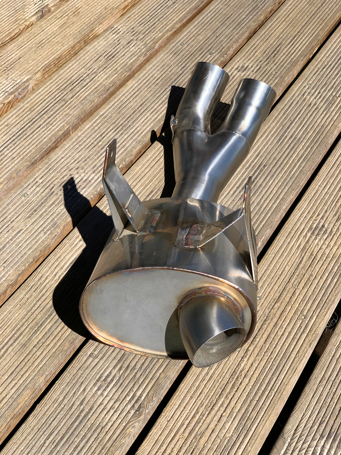 APH (Alan Hawkes) by NCCR Slip-on Buell 1125R / CR  Factory AMA style - 2