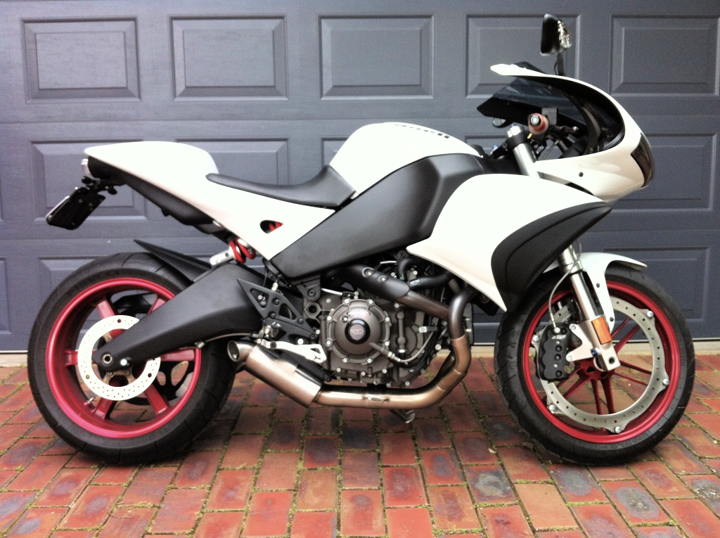 APH (Alan Hawkes) by NCCR Slip-on Buell 1125R / CR  Factory AMA style