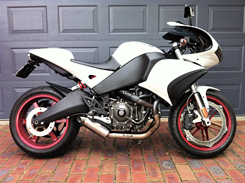APH (Alan Hawkes) by NCCR Slip-on Buell 1125R / CR  Factory AMA style