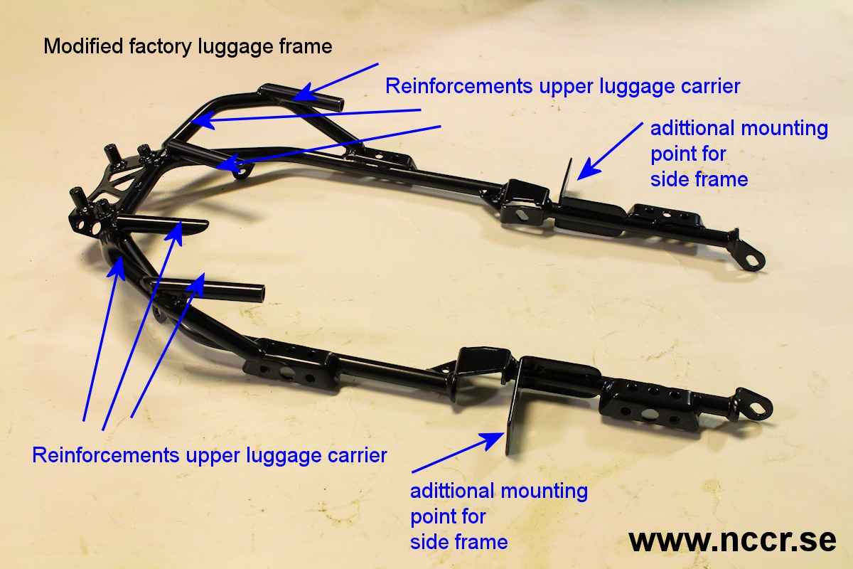 Luggage rack DIY building kit CCM 450 Adventure - 11