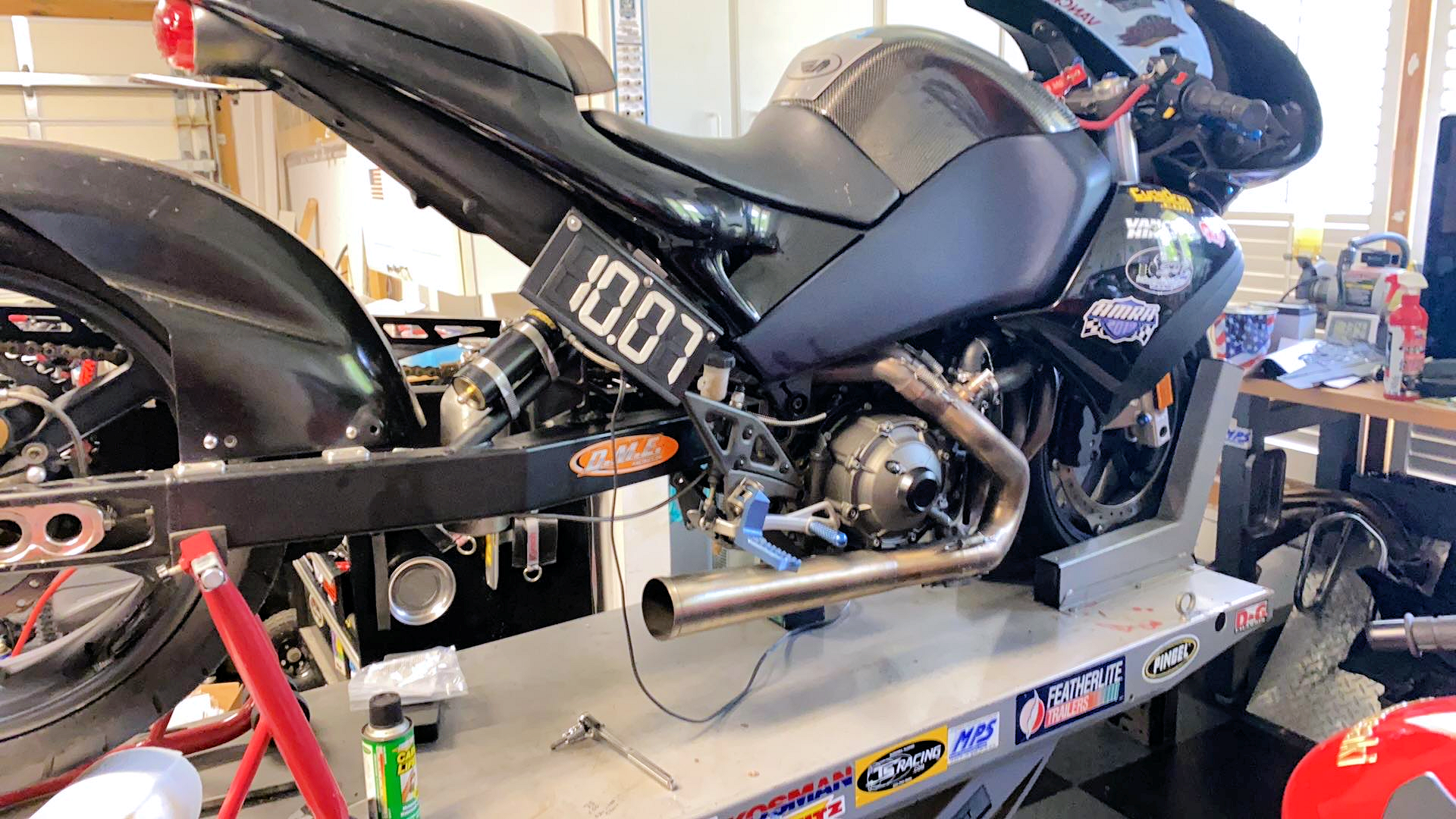 APH (Alan Hawkes) by NCCR  Sidewinder Dragster Full Exhaust System Buell 1125R / CR - 3