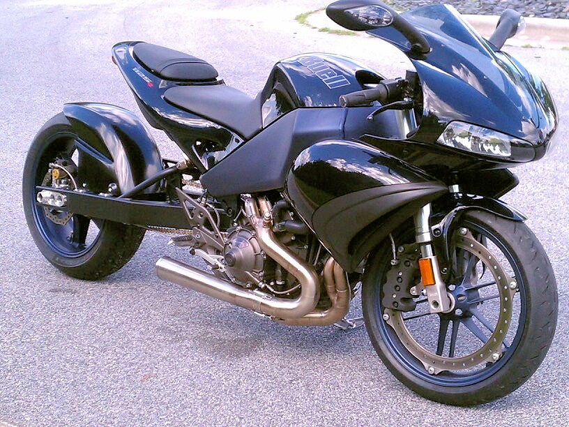 APH (Alan Hawkes) by NCCR  Sidewinder Dragster Full Exhaust System Buell 1125R / CR - 2