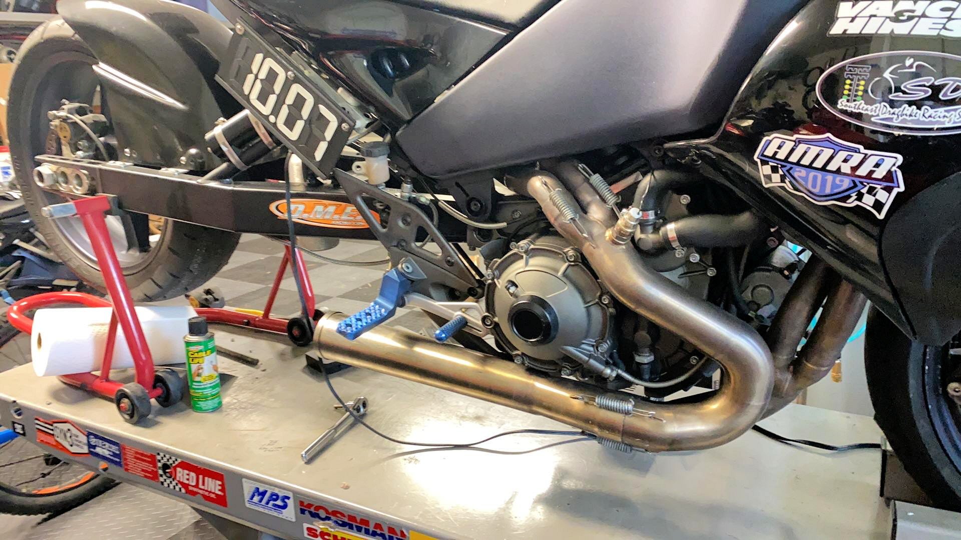 APH (Alan Hawkes) by NCCR  Sidewinder Dragster Full Exhaust System Buell 1125R / CR - 4