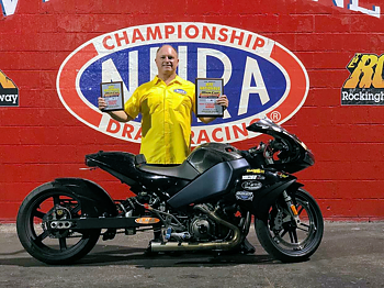 APH (Alan Hawkes) by NCCR  Sidewinder Dragster Full Exhaust System Buell 1125R / CR
