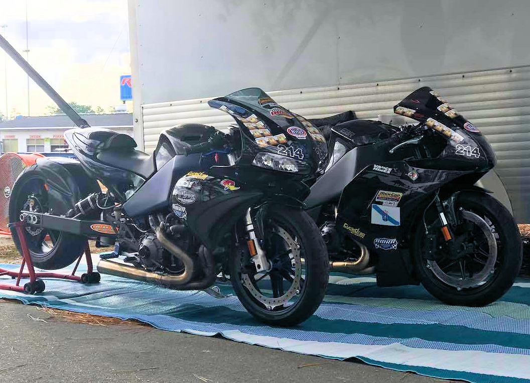 APH (Alan Hawks) by NCCR Sidewinder Full Dragster Racesystem for  EBR 1190 RX/SX  - 3