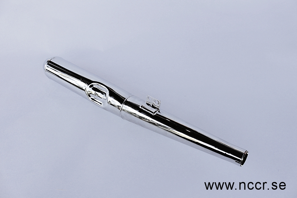BMW Ljuddämpare, krom vänster BMW R60/6/7, R75/6/7, R80/7, R100/7, R100 - 2