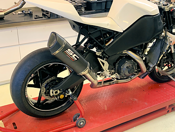 APH (Alan Hawkes) by NCCR Full Exhaust System  Racesport for EBR 1190 SX  Sweep-up SC-Project