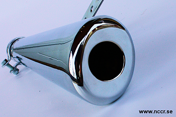 Scrambler Oval Conical, krom