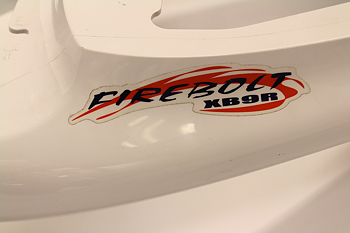 Buell Tail Section in Arctic White, XB 9R