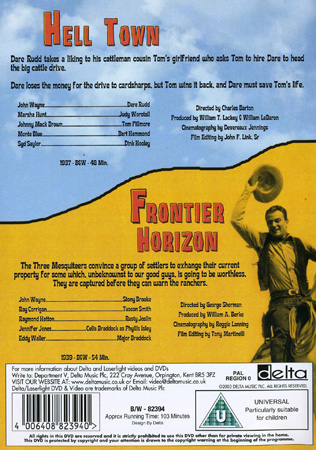 Hell Town / Frontier Horizon (ej svensk text) - 2