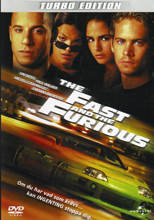 Fast and the Furious (Norskt omslag)