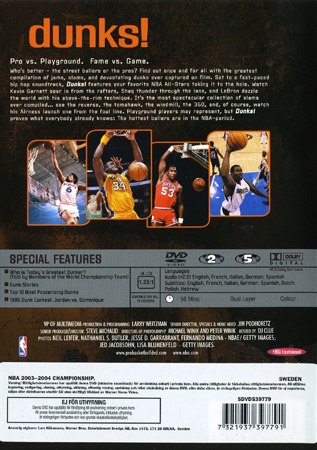 NBA Dunks - Volym 1 (ej svensk text) - 2