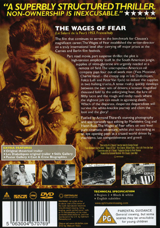 Wages of Fear (ej svensk text) - 2