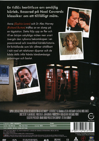 Brief Encounter (norsk omslagstext) - 2