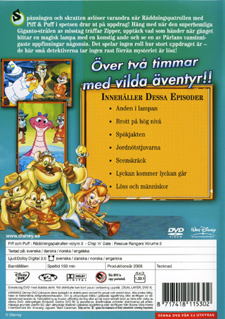 Piff & Puff Räddnings-patrullen - Volym 3 - 2