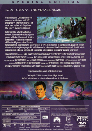 Star Trek 4 - The Voyage Home (2-disc) - 2