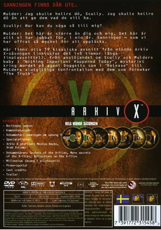 Arkiv X - Säsong 9 - 2