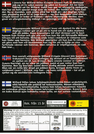 Willard (Norskt omslag) - 2