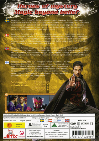 Power Rangers Mystic Force - Volym 5 Dark Wish - 2
