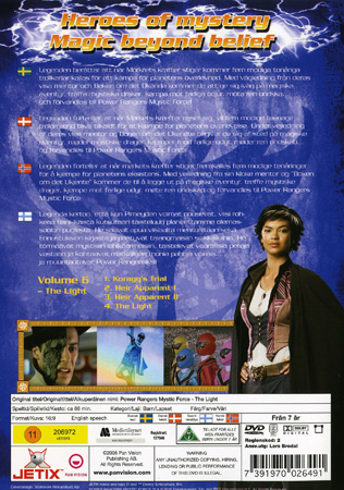 Power Rangers Mystic Force - Volym 6 The Light - 2