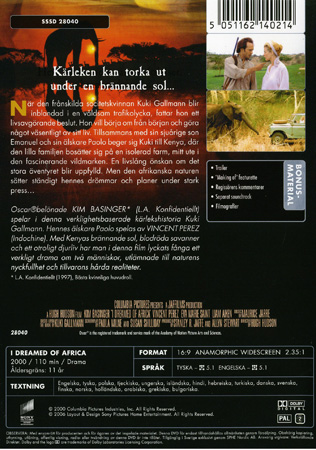 Jag Drömde Om Afrika - 2