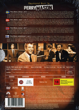 Perry Mason - Säsong 1 Volym 2 - 2