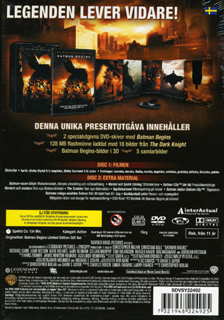 Batman Begins - Limited Edition Giftset (2-disc) - 2