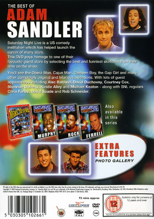 Best of Saturday Night Live - Adam Sandler - 2