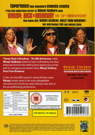 Whoopi - Back To Broadway (ej svensk text) - 2
