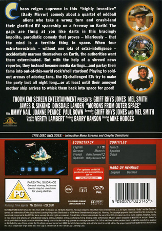 Morons From Outer Space (ej svensk text) - 2
